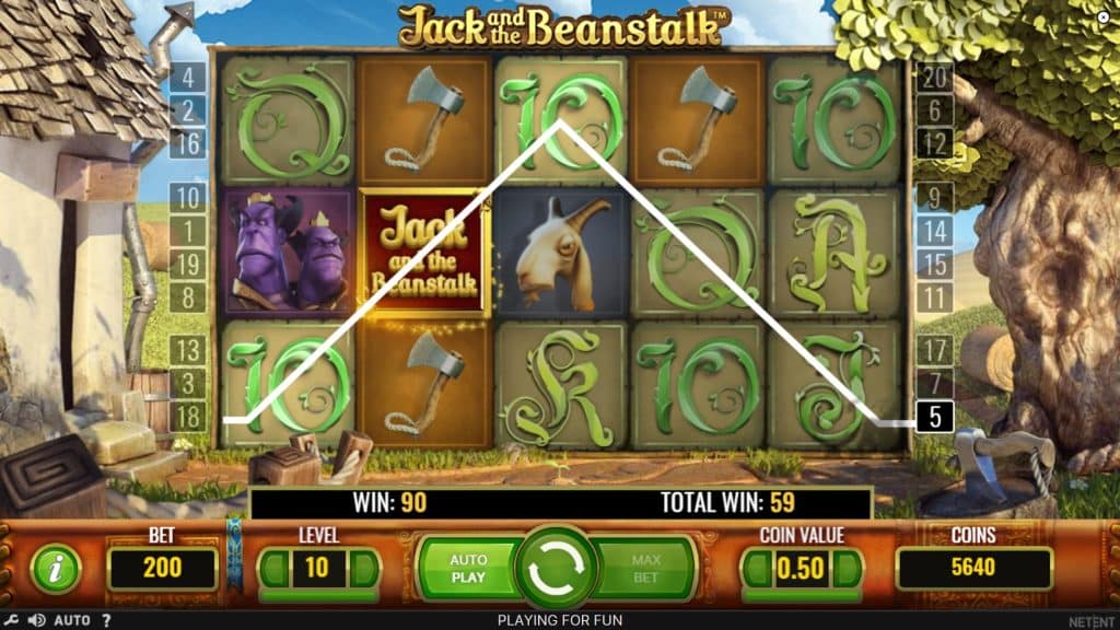 Jack and the Beanstalk - Wild win