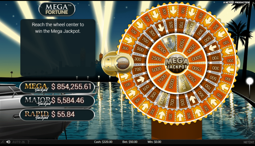 Mega Fortune - Wheel