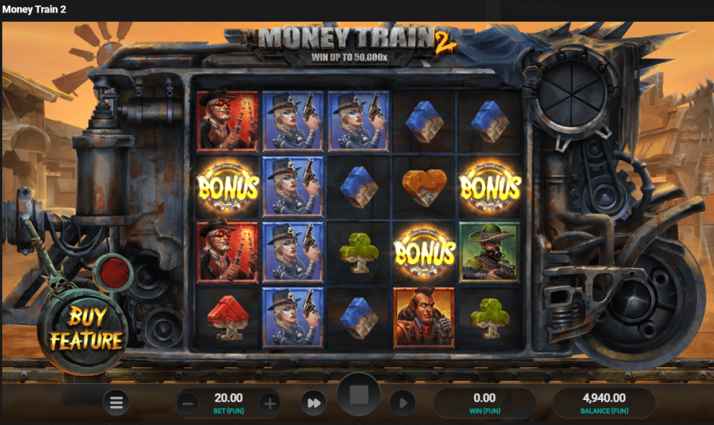 Money Train 2 - Bonus