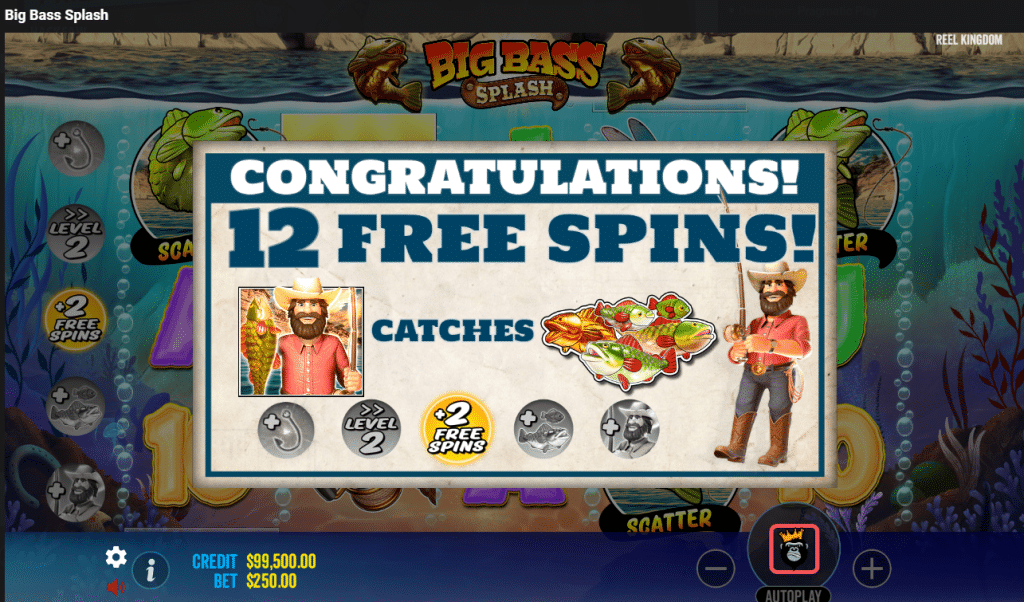 Big Bass Splash - Free Spins