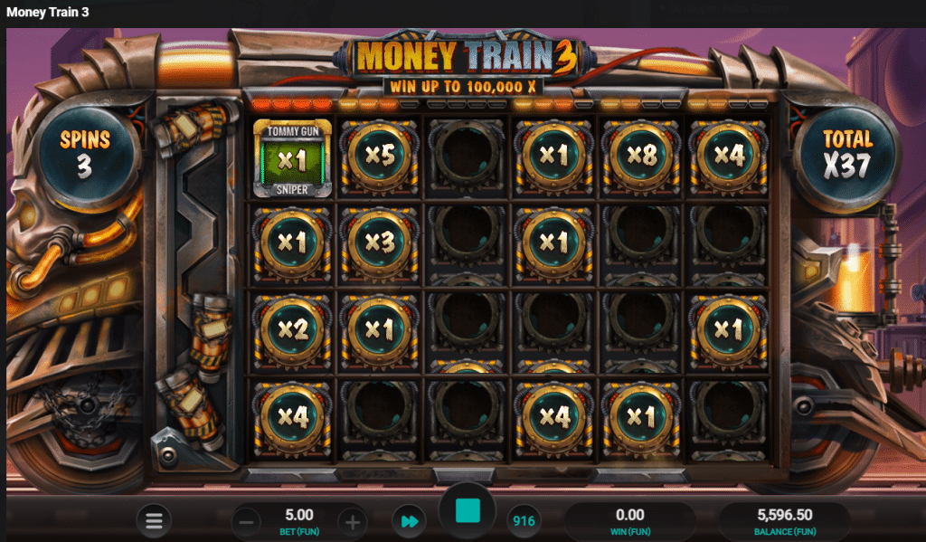 Money Train 3 - Free Spins game