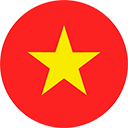 Flag Vietnam round